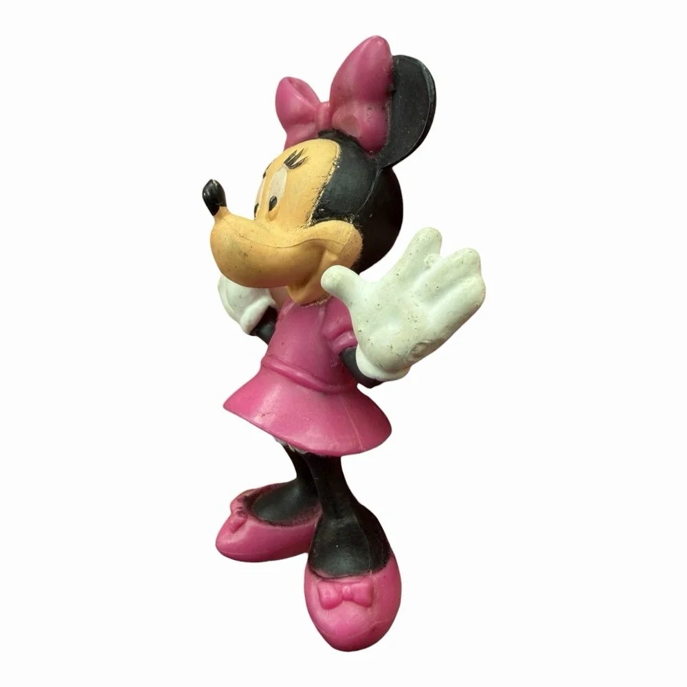 Disney Vintage Minnie Mouse Pink Dress Figure 2